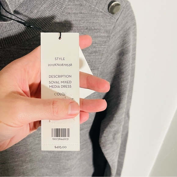 Veronica Beard Soval Layered Sweater Dress Wool Size Small - Picture 8 of 9